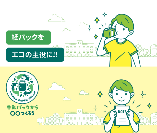 紙コップをエコの主役に!!